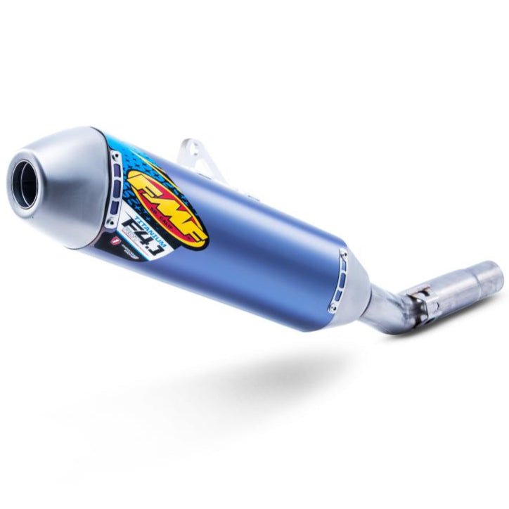 FMF Factory 4.1 Titanium Slip - On Muffler Kawasaki KLX 140 | 042383 - MojoMotoSport.com