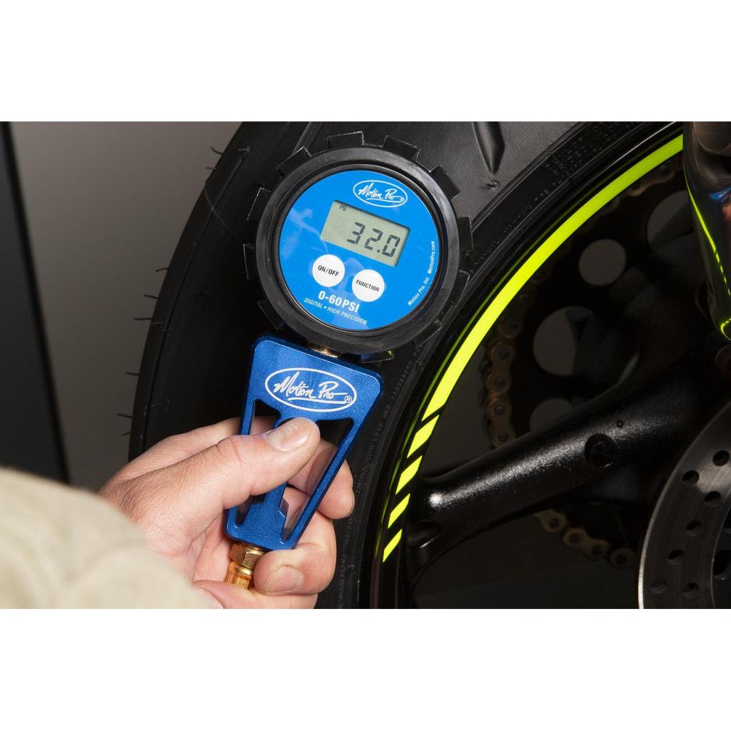 Medidor digital de pressão dos pneus profissional Motion pro | 08-0684