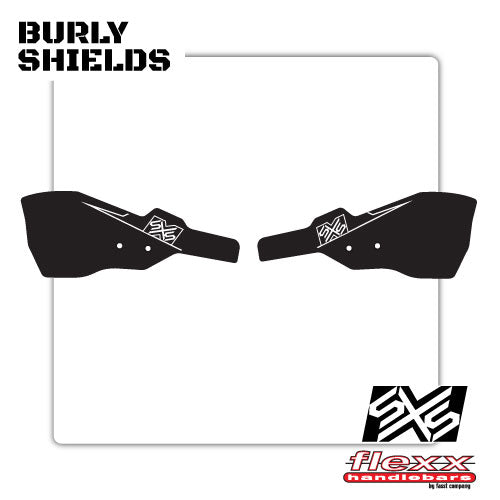 SXS Burly Handguard Shields for Flexx Bars