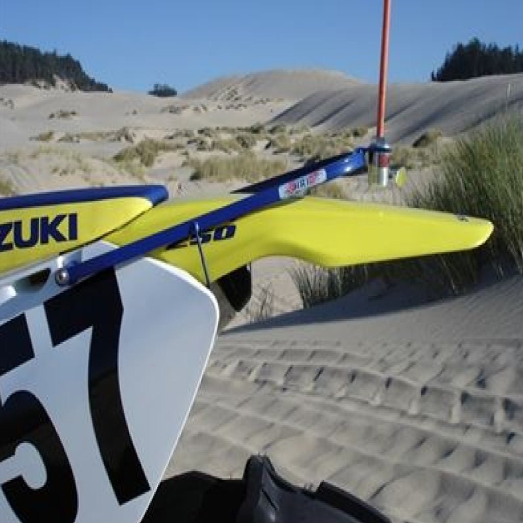 HRF Suzuki RM/RMZ seat bolt whip mount - MojoMotoSport.com