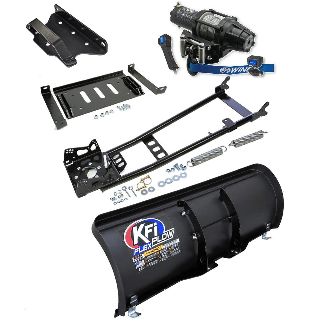 KFI Snowplow Kit Kawasaki 650/750 Brute Force (2005 - 2024) - MojoMotoSport.com