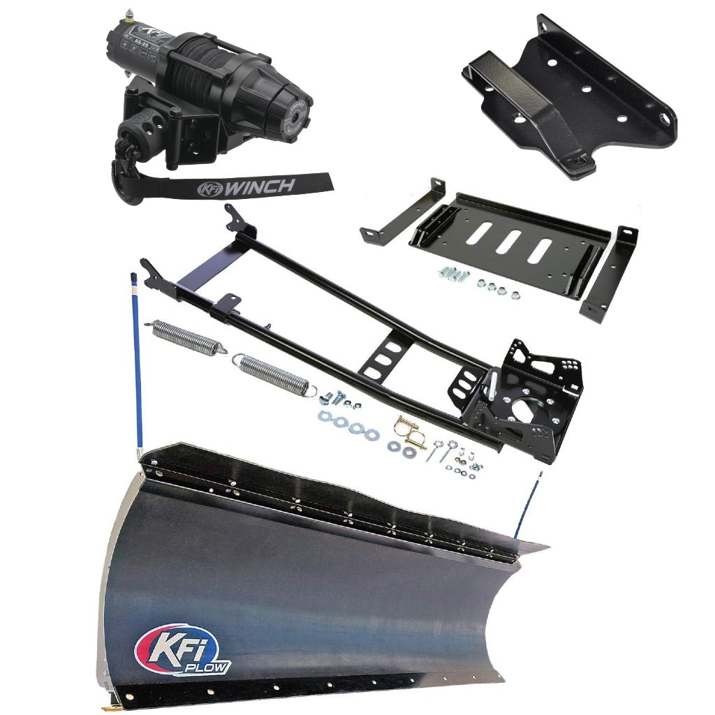KFI Snowplow Kit Kawasaki 650/750 Brute Force (2005 - 2024) - MojoMotoSport.com