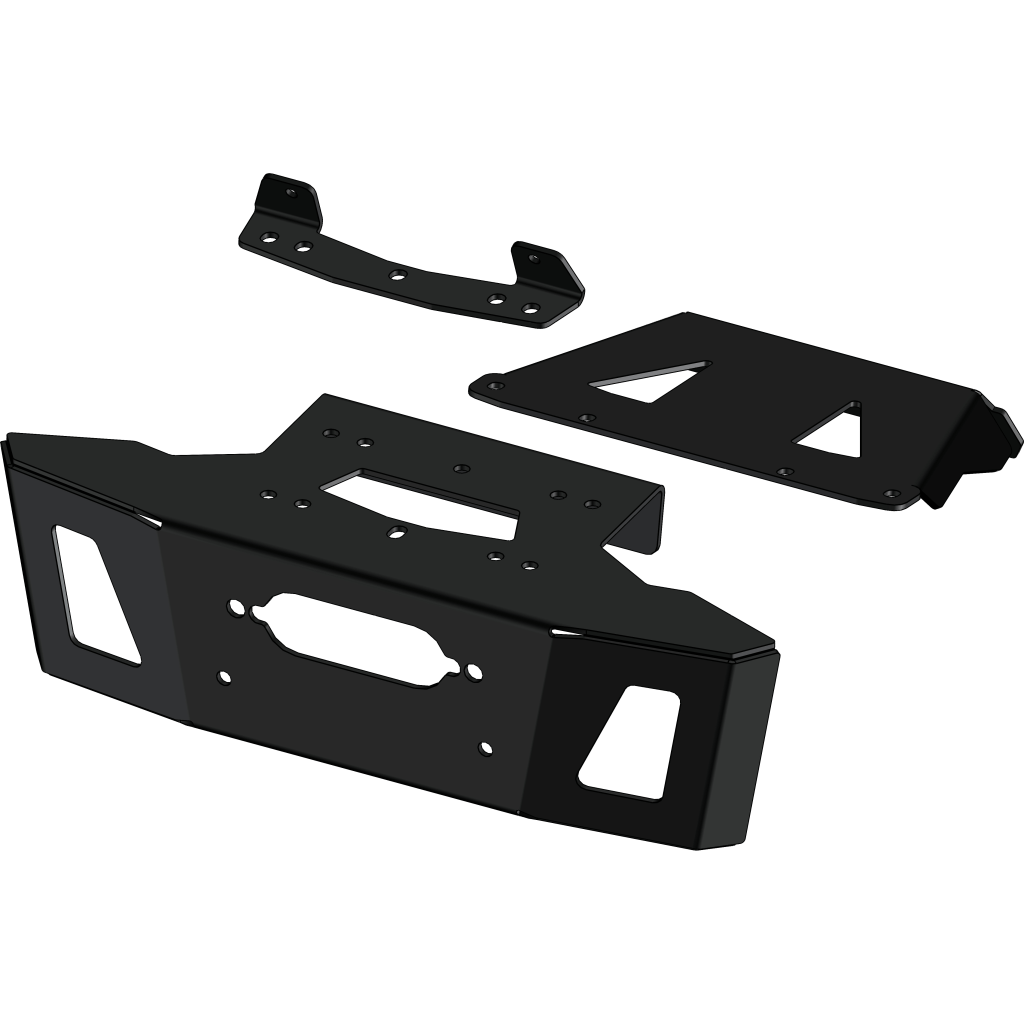 KFI Winch Mount Polaris RZR XP 1000 2024+ | 102100 - MojoMotoSport.com