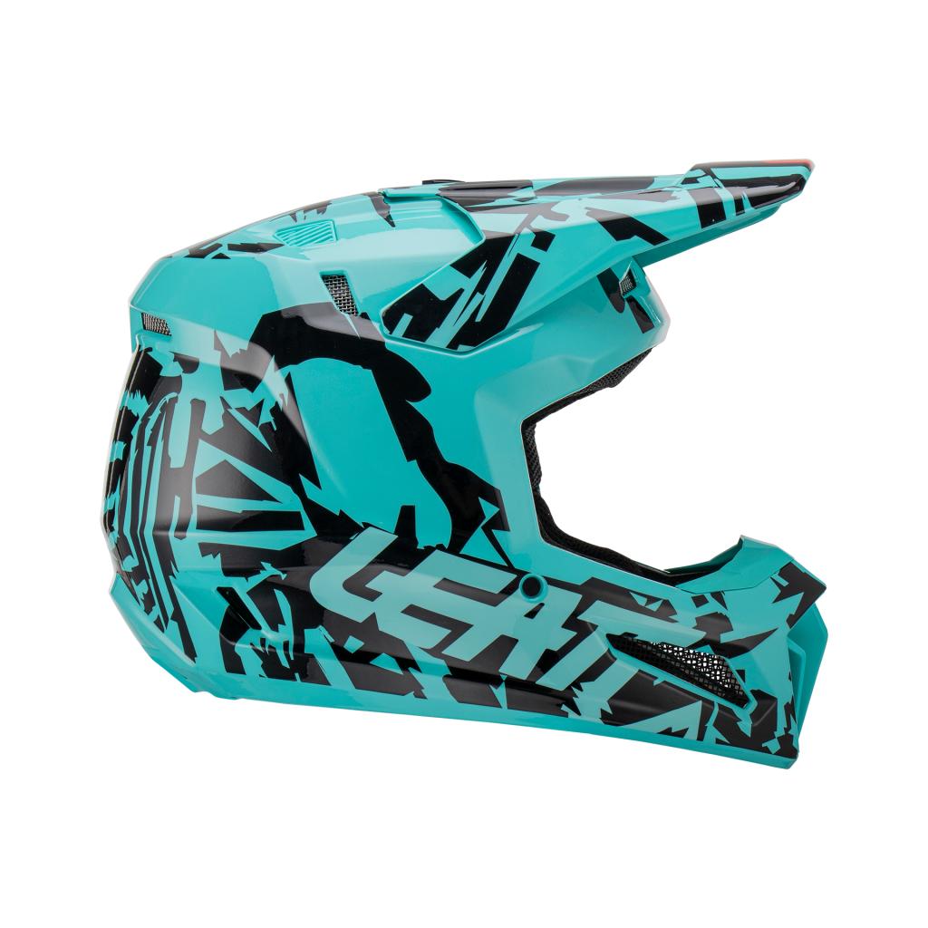 Leatt 3.5 Jr Moto Helmet V23 (DOT+ECE) - MojoMotoSport.com