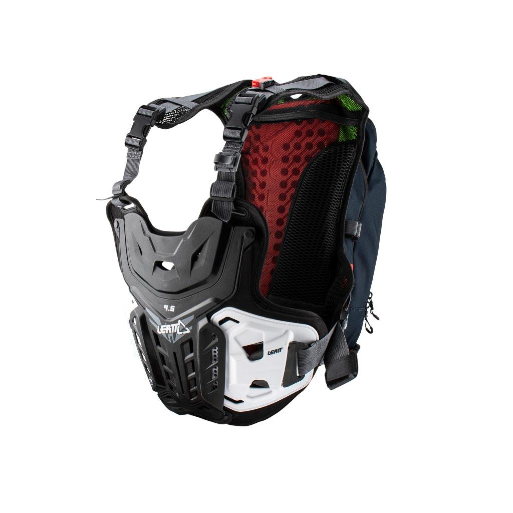 Leatt Chest Protector Moto 4.5 w/ Hydration Pack V23 - MojoMotoSport.com