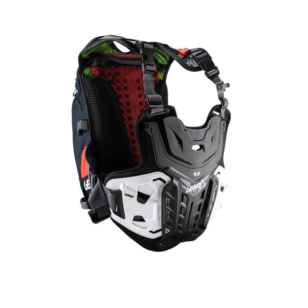 Leatt Chest Protector Moto 4.5 w/ Hydration Pack V23 - MojoMotoSport.com