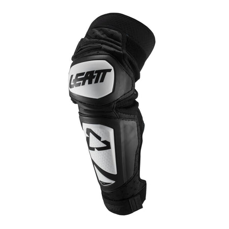 Leatt Knee Guard EXT Wht/Blk Jr - MojoMotoSport.com
