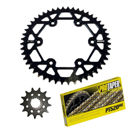 MOJO GasGas Chain and Sprocket Kit Black | MOJO - GAS - CSK - BLK - MojoMotoSport.com