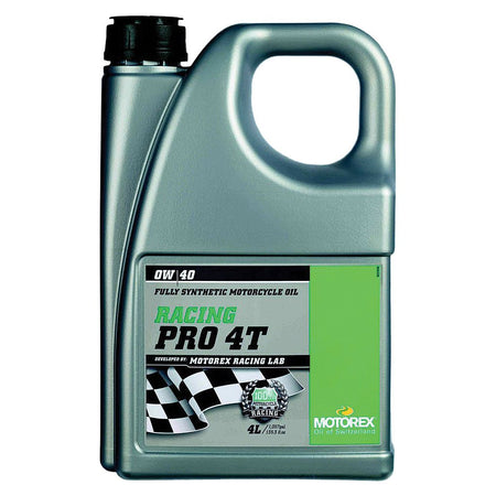 Motorex Racing Pro 4T Oil - MojoMotoSport.com