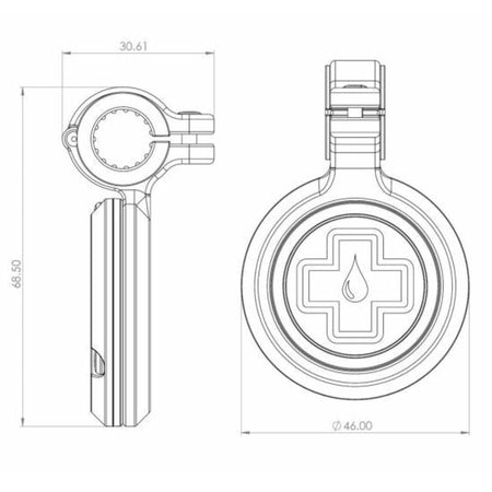 Muc - Off Secure Airtag Holder - MojoMotoSport.com