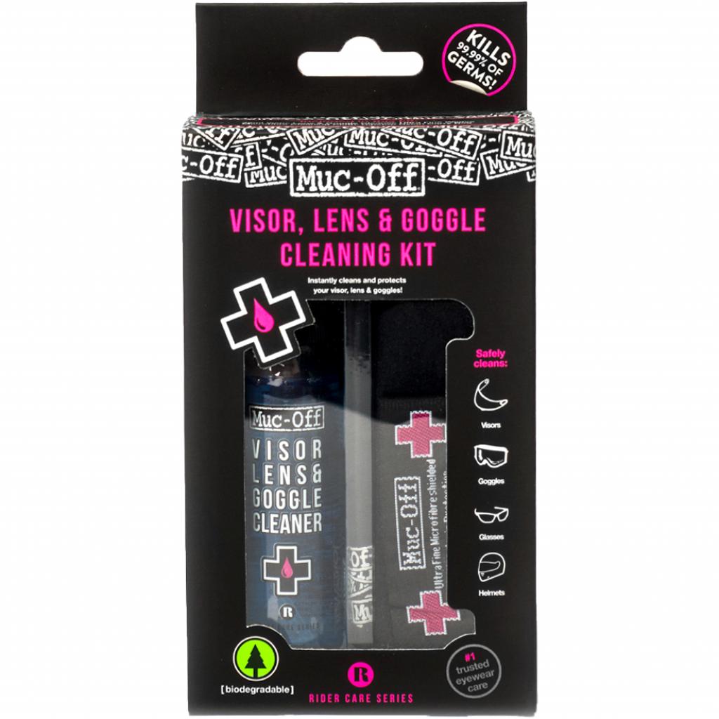 Muc - Off Visor/Lens/Goggle Cleaning Kit | 202 - MojoMotoSport.com