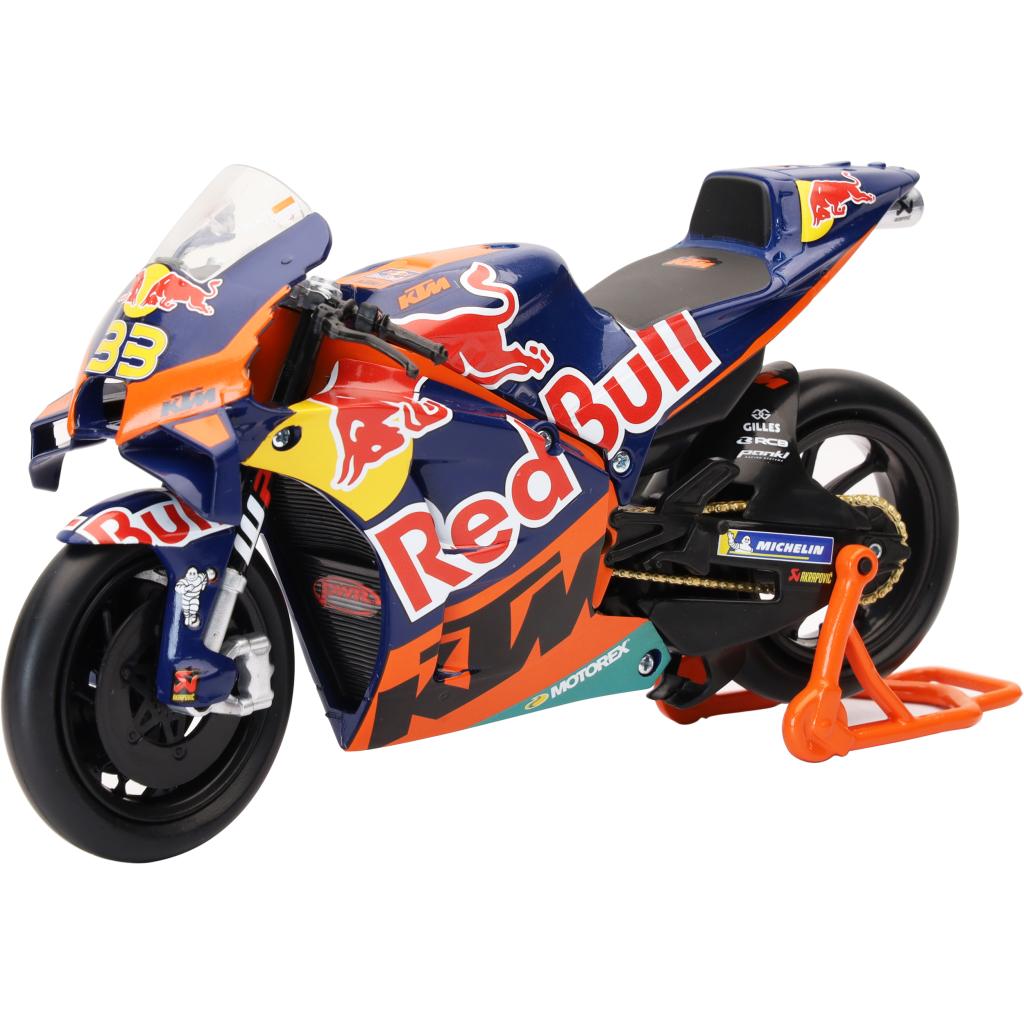 New - Ray Red Bull KTM Brad Binder 1:12 Scale Team Replica Bike | 58383 - MojoMotoSport.com