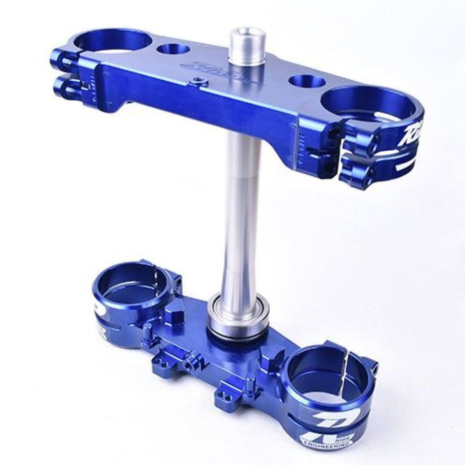 NEW! Ride Engineering Yamaha 22mm Offset Rubber Mount Split Triple Clamp Set - YZ - TBN12 - MojoMotoSport.com