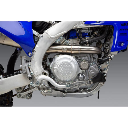 NEW! Yoshimura RS - 12 Stainless Full Exhaust 2023 Yamaha YZ450F | 234840S320 - MojoMotoSport.com