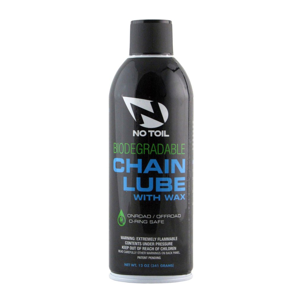 No Toil - Biodegradable Chain Lube with Wax (12oz) - MojoMotoSport.com