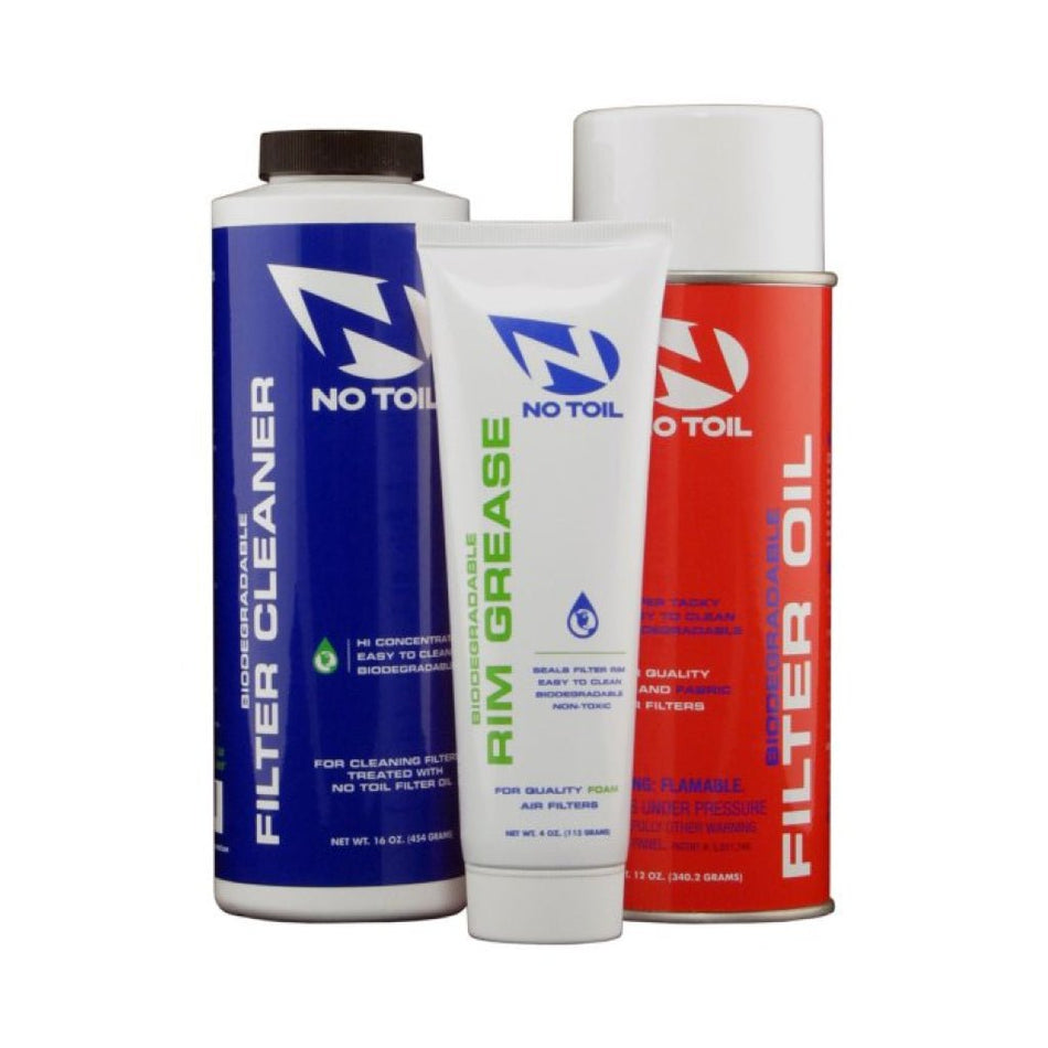 No Toil - Filter Maintenance Kit 3/PK (Aerosol) - MojoMotoSport.com