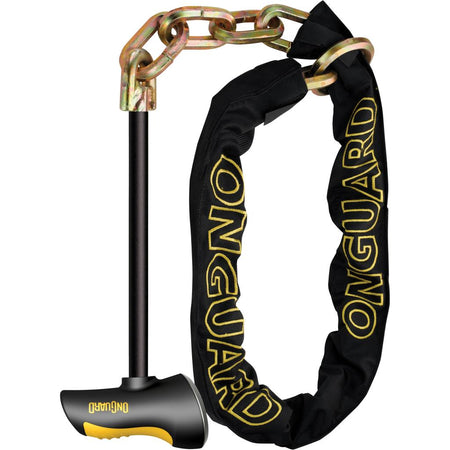 OnGuard Beast Chain Lock w/ X2 Steel Rod Lock 4.5Ft | 8017LPT - MojoMotoSport.com