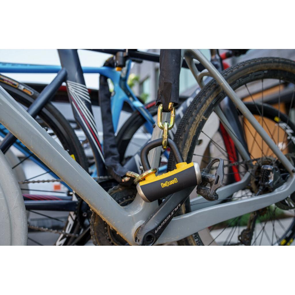 OnGuard Beast Chain Without Lock Black/Yellow 7 Ft | 8018L - MojoMotoSport.com