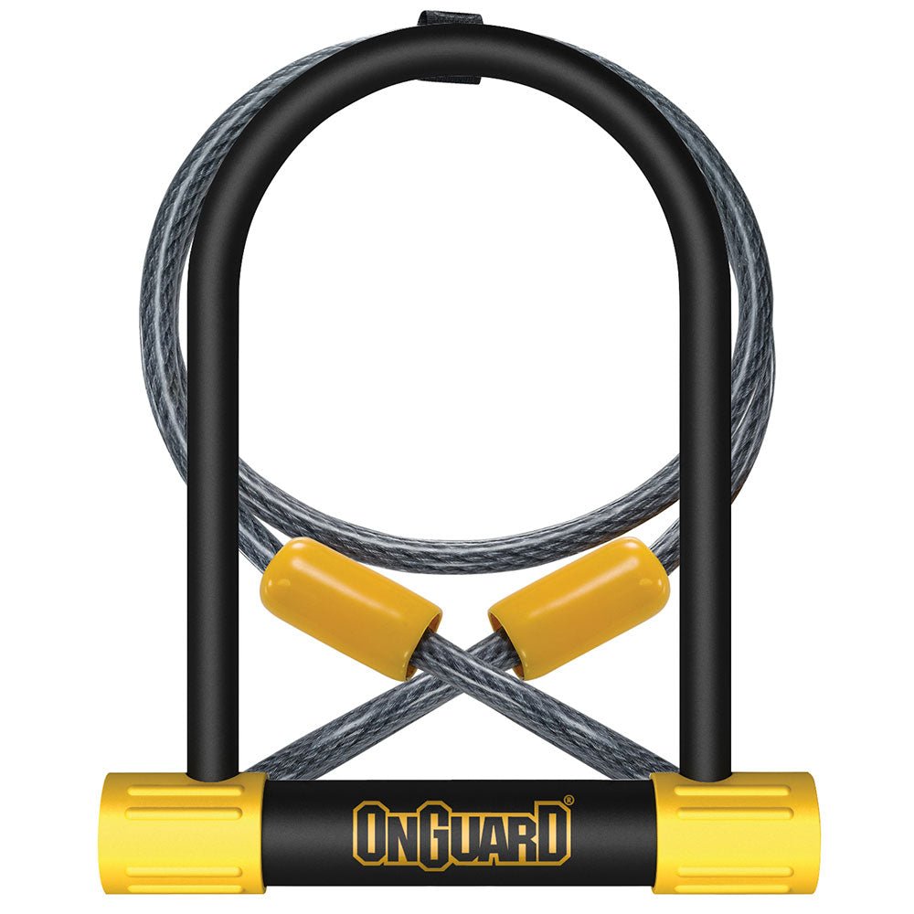 OnGuard Bulldog U - Lock w/ Cable 4 Ft | 8012 - MojoMotoSport.com