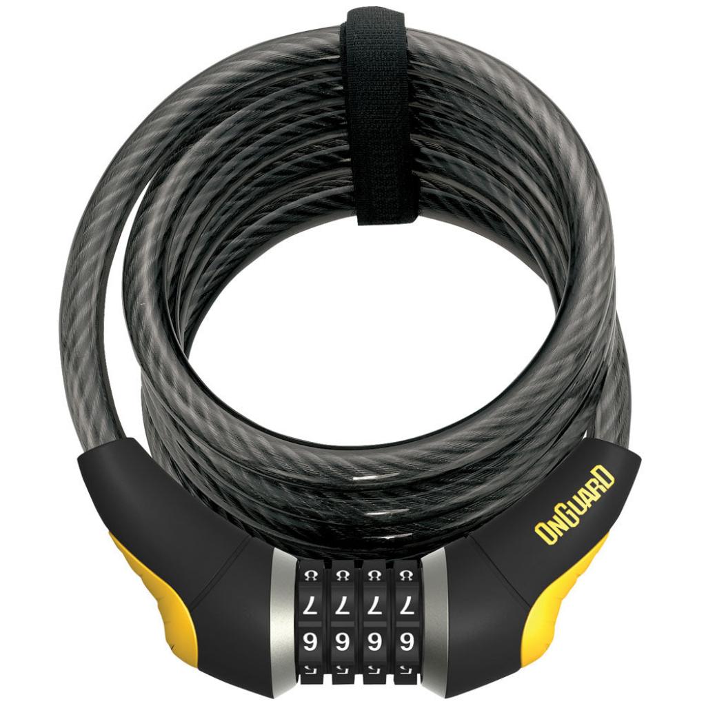 OnGuard Doberman Combo Cable Lock 6 Ft | 8031 - MojoMotoSport.com