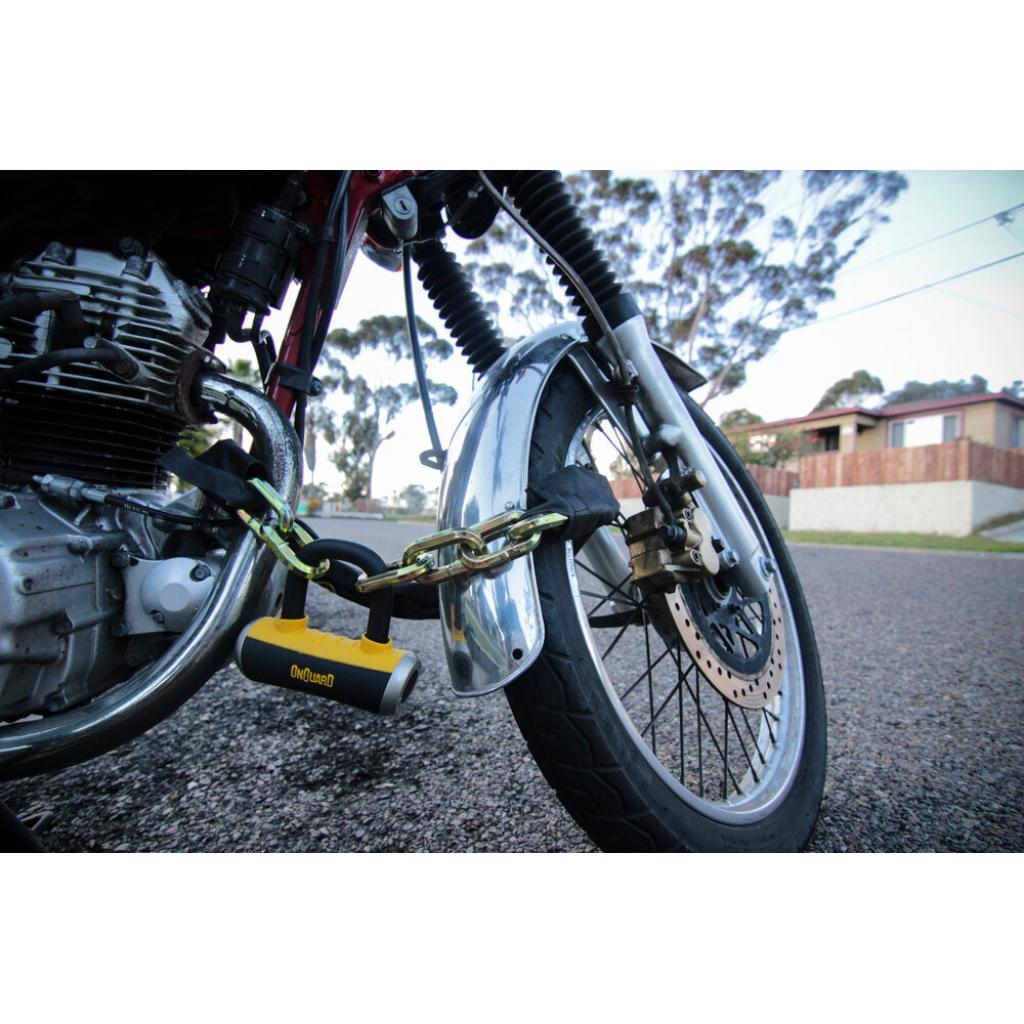 OnGuard Mastiff Loop Chain With Padlock | 8019LP - MojoMotoSport.com