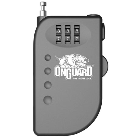 OnGuard Terrier Combo Cable Lock Roller Retractable Cable | 8063 - MojoMotoSport.com