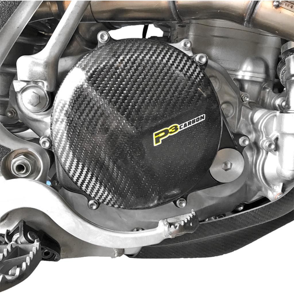 P3 Carbon Fiber Clutch Cover For Honda | 715070 - MojoMotoSport.com