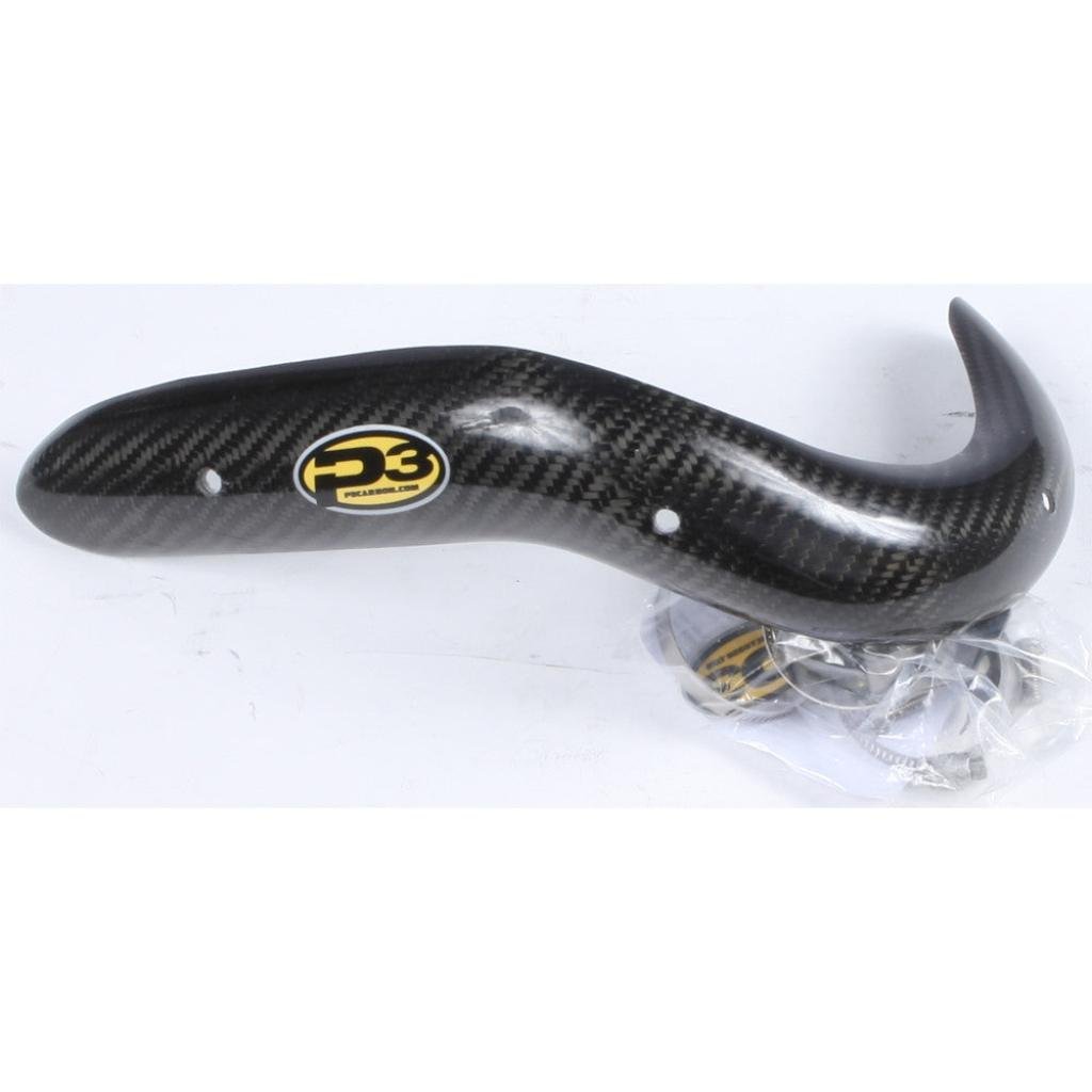 P3 Carbon Fiber Header Heat Shield | 201053 - MojoMotoSport.com