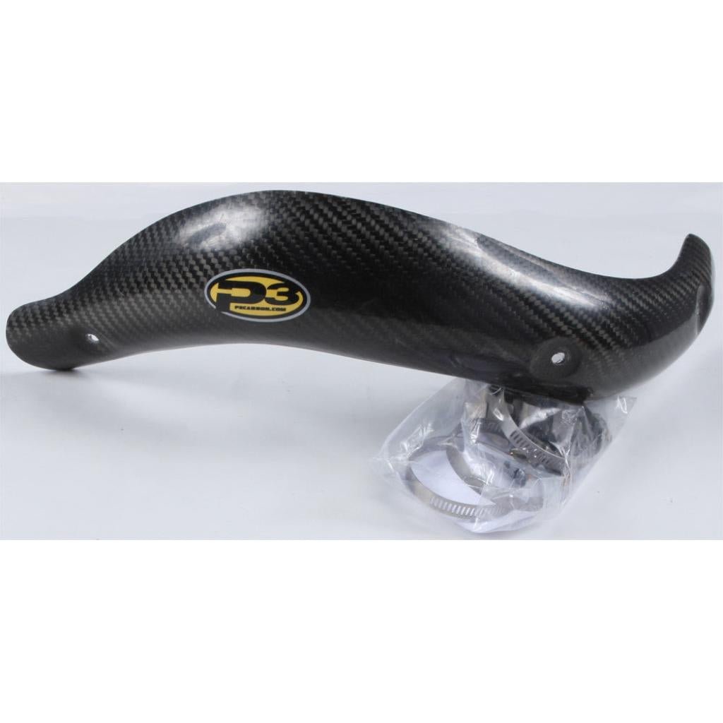 P3 Carbon Fiber Header Heat Shield | 201077 - MojoMotoSport.com