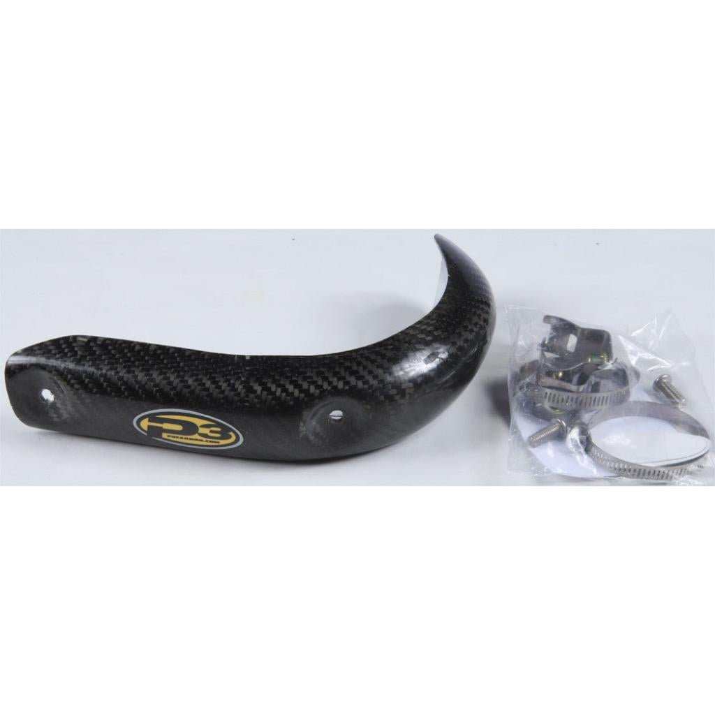 P3 Carbon Fiber Header Heat Shield | 206053 - MojoMotoSport.com