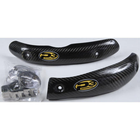 P3 Carbon Fiber Header Heat Shield | 207074 - MojoMotoSport.com