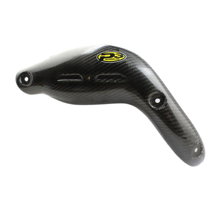 P3 Carbon Fiber Header Heat Shield For HUS | 201054 - 19 - 1 - MojoMotoSport.com