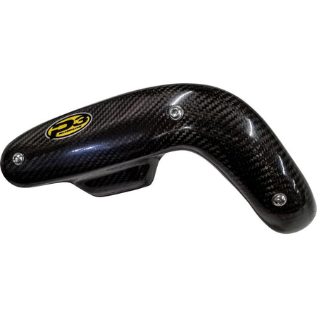 P3 Carbon Fiber Header Heat Shield For Kawasaki | 206074 - MojoMotoSport.com