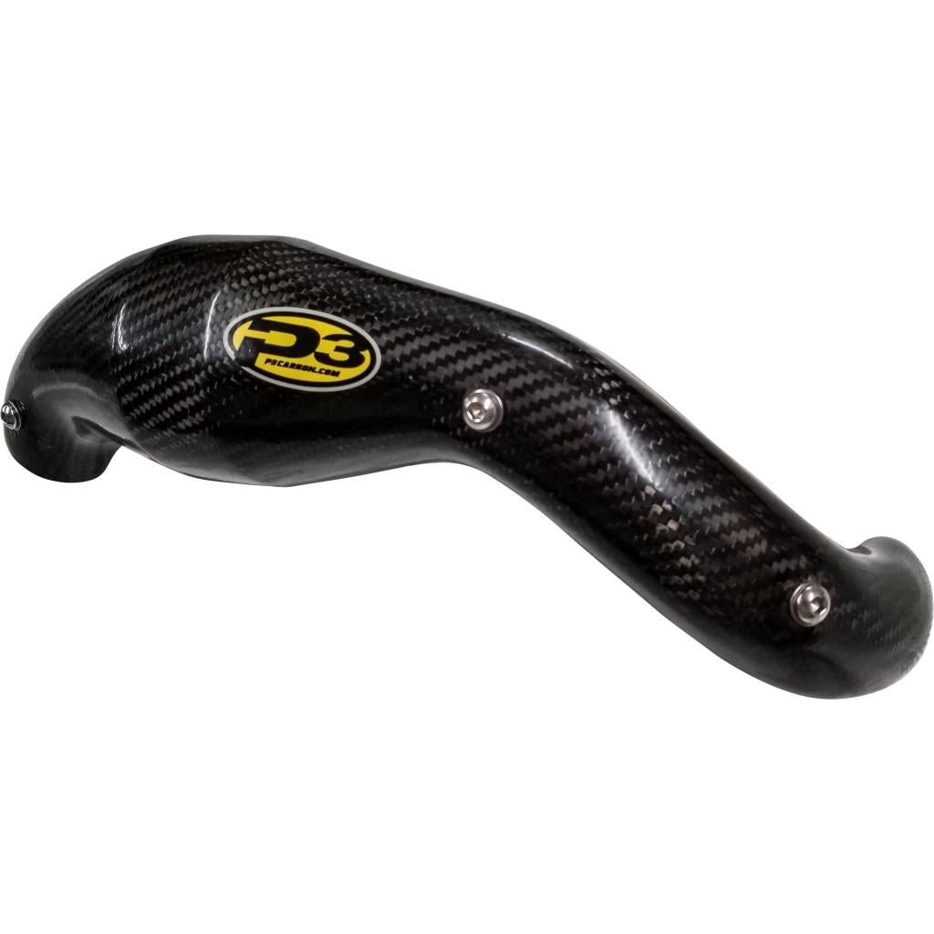 P3 Carbon Fiber Header Heat Shield For KTM/HUS/GASGAS | 211098 - MojoMotoSport.com