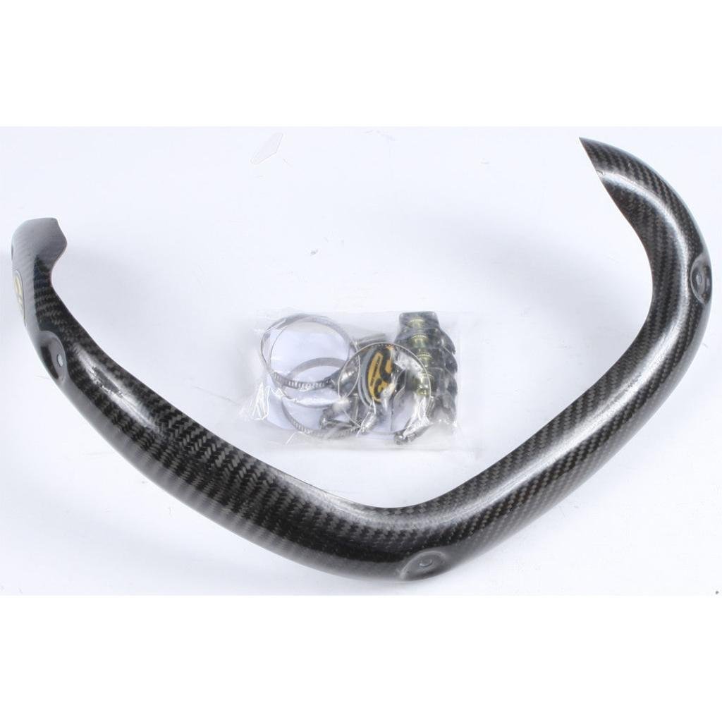 P3 Carbon Fiber Header Heat Shield Honda CRF450 (09 - 12) | 205072 - MojoMotoSport.com