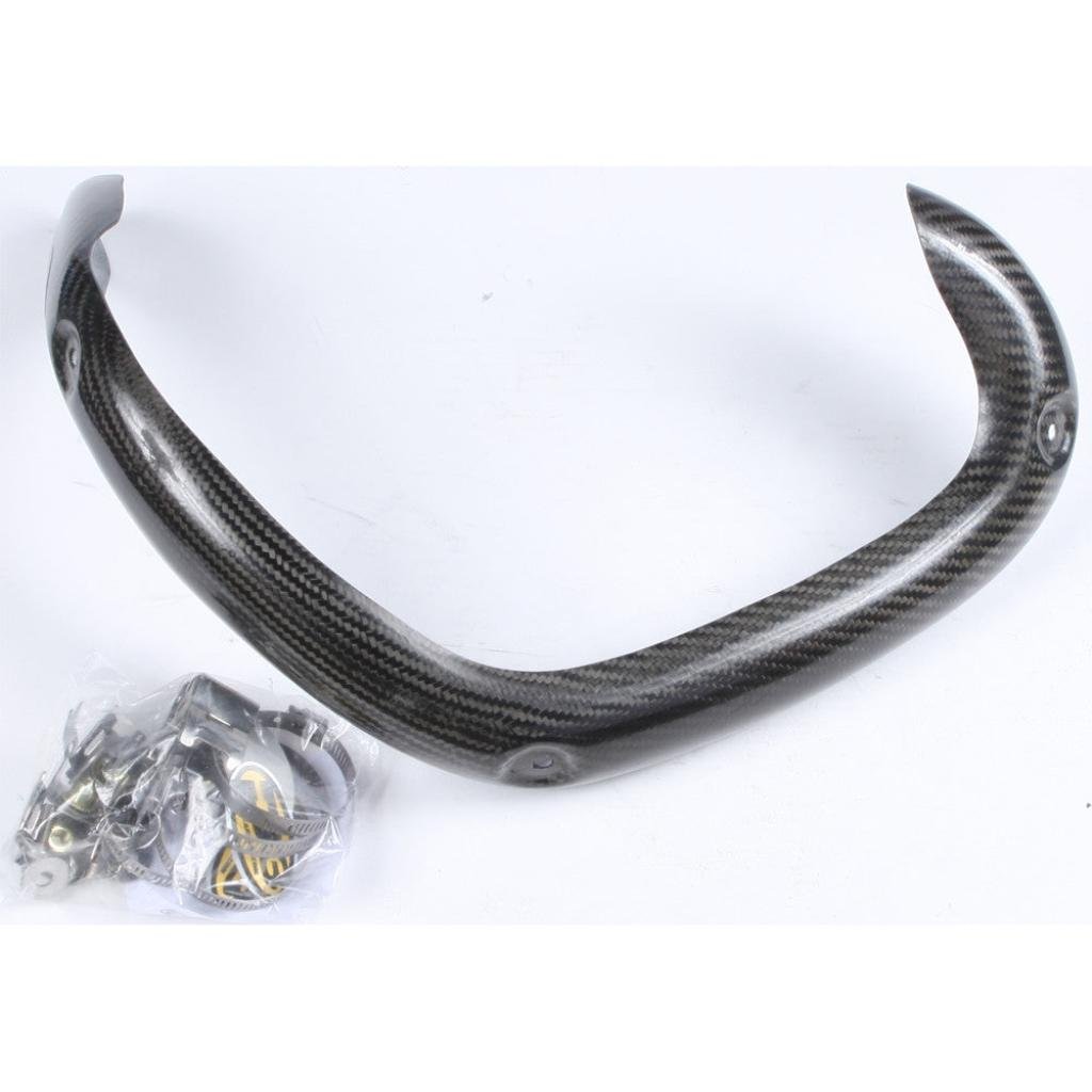 P3 Carbon Fiber Header Heat Shield Honda CRF450R (13 - 14) | 205073 - MojoMotoSport.com