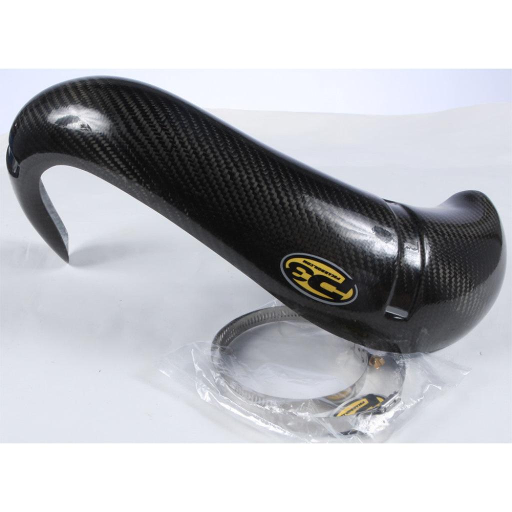 P3 Carbon Fiber Pipe Guard | 101030 - MojoMotoSport.com