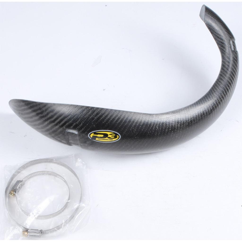 P3 Carbon Fiber Pipe Guard | 107041 - MojoMotoSport.com