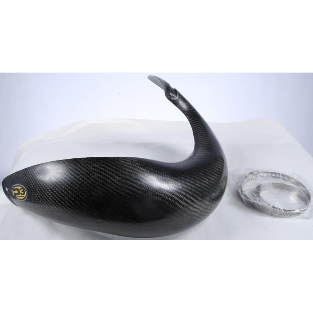 P3 Carbon Fiber Pipe Guard for Beta FMF Pipe | 109061 - MojoMotoSport.com