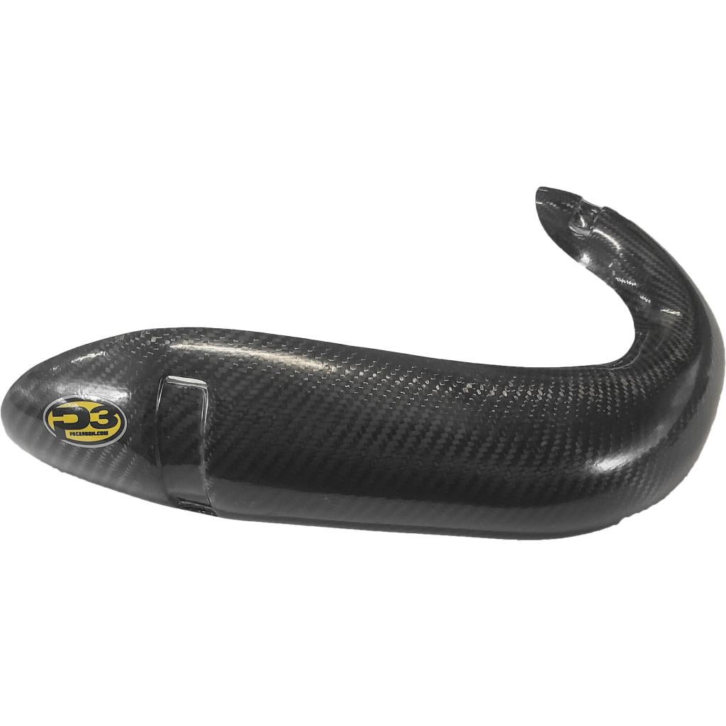P3 Carbon Fiber Pipe Guard For HUS/ KTM/GASGAS | 113030 - MojoMotoSport.com
