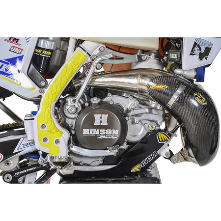 P3 Carbon Fiber Pipe Guard For KTM & HUS | 101066 - MojoMotoSport.com