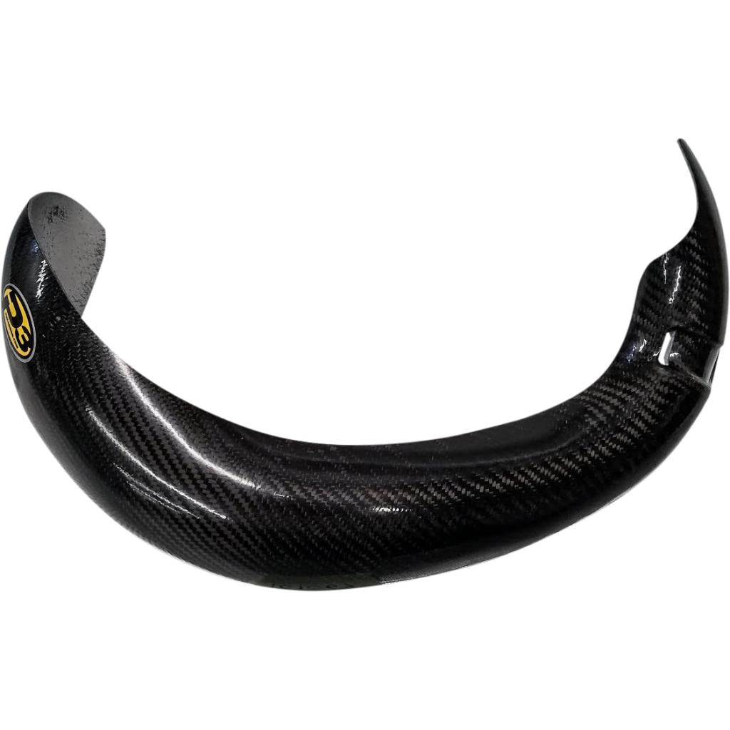 P3 Carbon Fiber Pipe Guard for STOCK Pipes 2019 - 23 KTM/Husqvarna/GasGas 250/300 | 101067 - MojoMotoSport.com