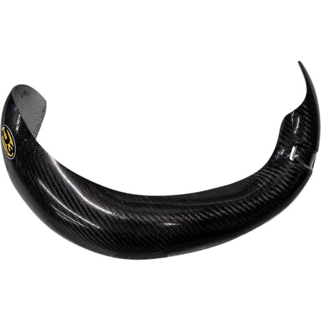 P3 Carbon Fiber Pipe Guard for STOCK Pipes 2019 - 23 KTM/Husqvarna/GasGas 250/300 | 101067 - MojoMotoSport.com