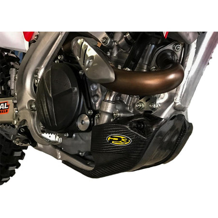 P3 Carbon Fiber Skid Plate For Honda | 305073 - MojoMotoSport.com