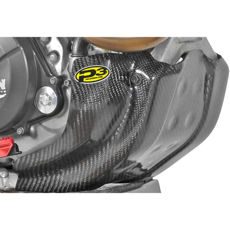 P3 Carbon Fiber Skid Plate For Honda | 305074 - MojoMotoSport.com