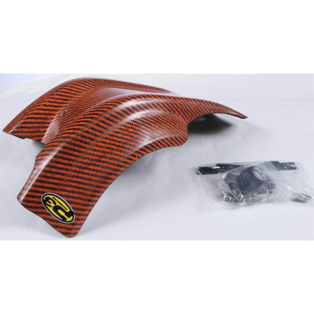 P3 Carbon Fiber Skid Plate HUS & KTM | 301077 - ORG - MojoMotoSport.com