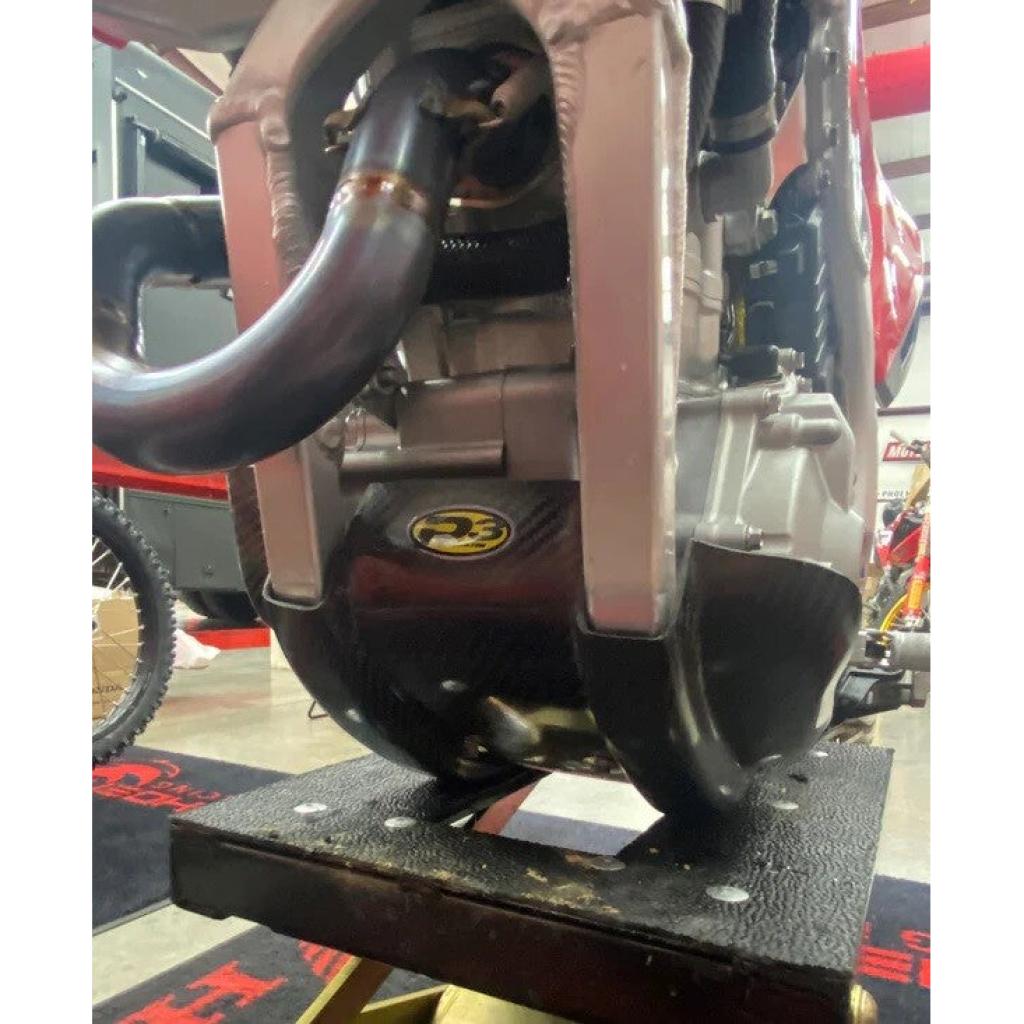 P3 SKID PLATE CARBON FIBER Honda CRF250 R/RX (22 - 23) | 305076 - MojoMotoSport.com