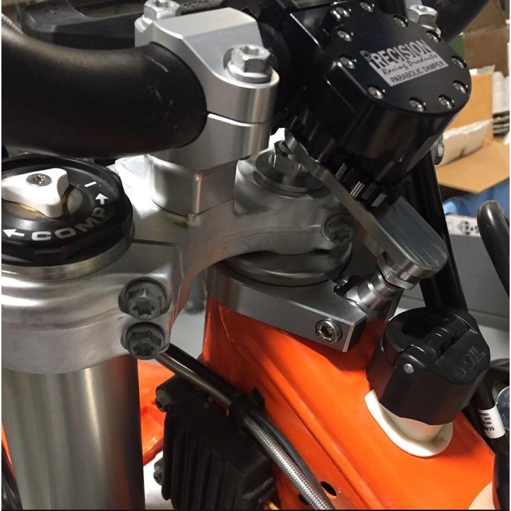Precision 1 - 1/8 bar complete KTM/HUS/GAS solid mount (cast) triple clamps - MojoMotoSport.com