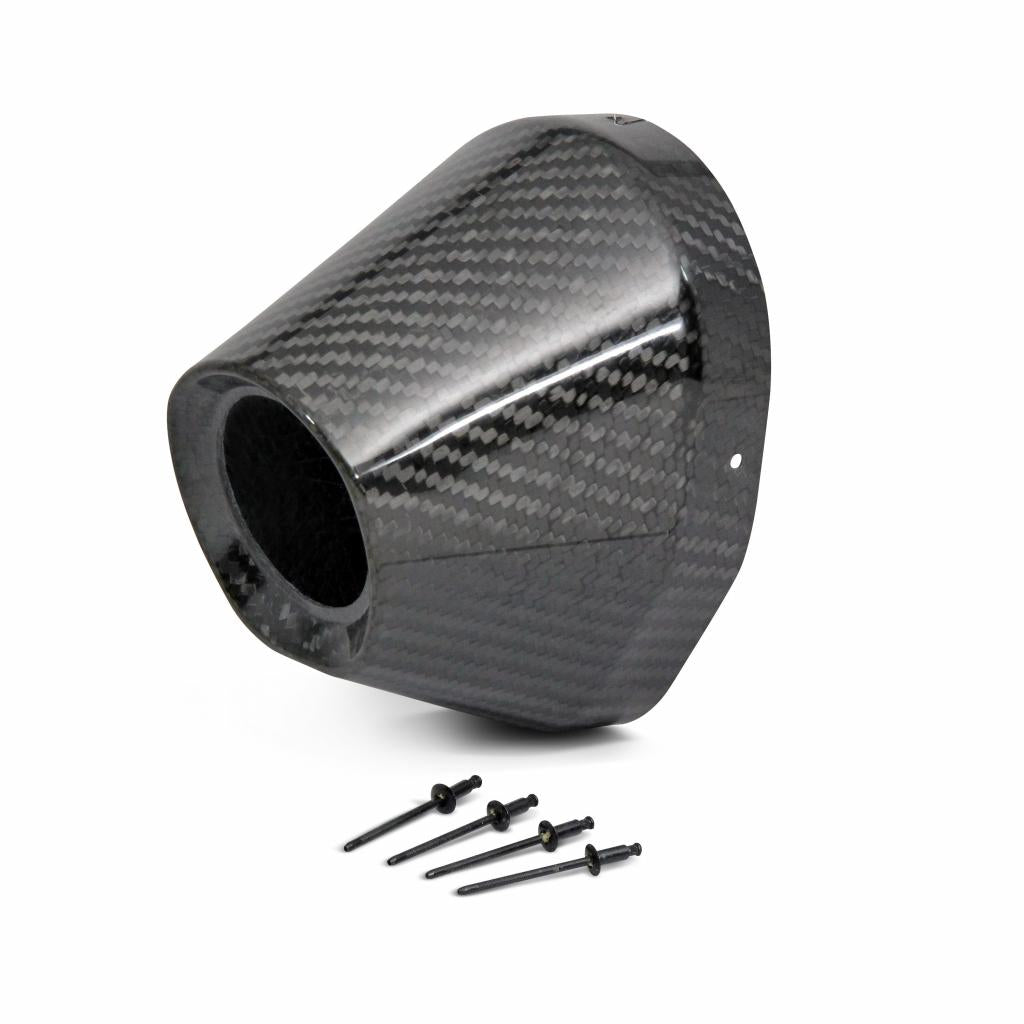 Pro Circuit Exhaust Carbon End Cap | PC4022 - 0001 - MojoMotoSport.com