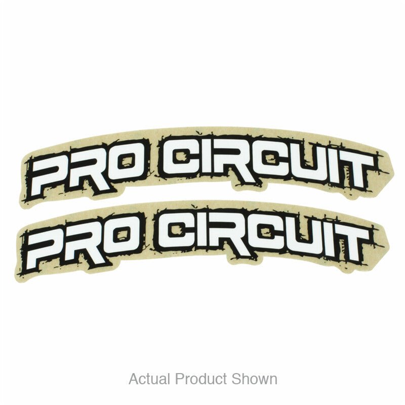 Pro Circuit Fender Sticker | DC0010 - RETRO - MojoMotoSport.com